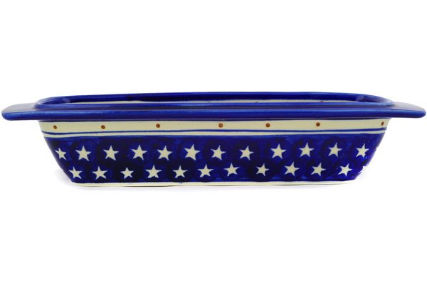 Rectangular Baker with Handles 14"