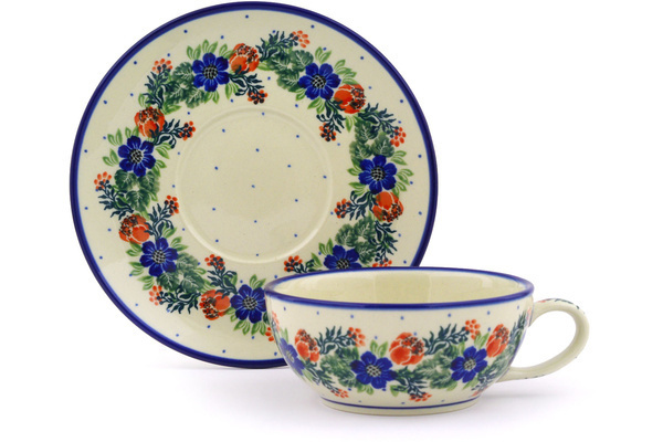 Cup with Saucer 10 oz