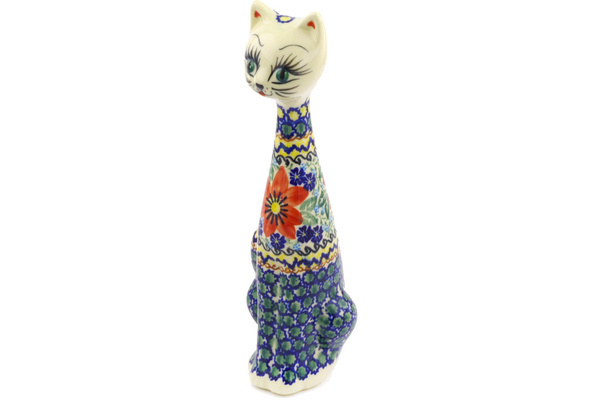 Cat Figurine 10"