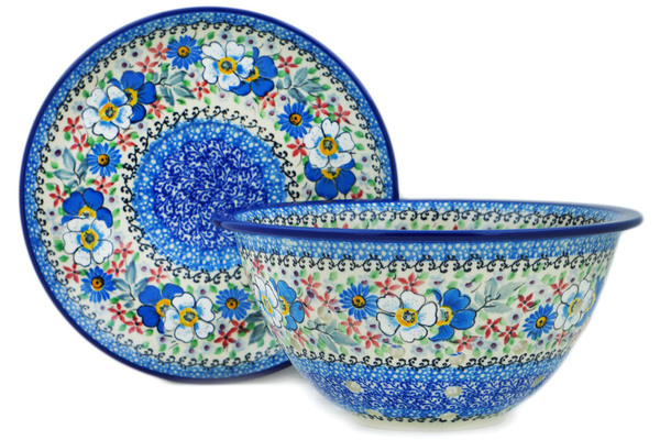 Colander with Plate 8"