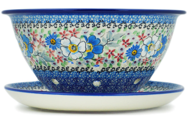 Colander with Plate 8"