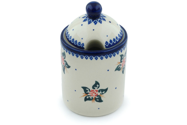 Jar with Lid with Opening 6"