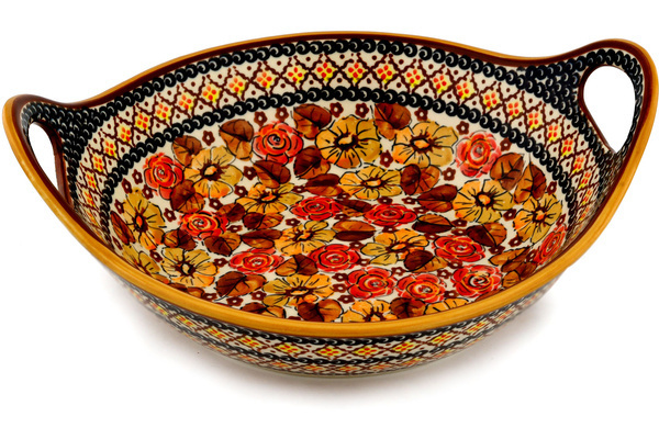 Bowl with Handles 14"