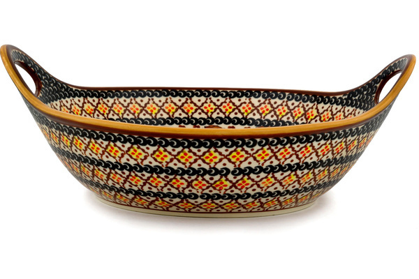 Bowl with Handles 14"
