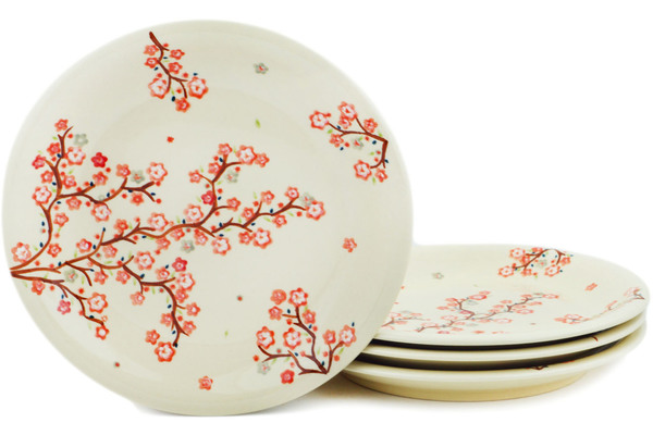4-Piece Set of Luncheon Plates