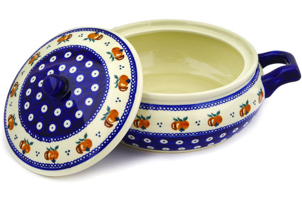 Baker with Cover with Handles 12"