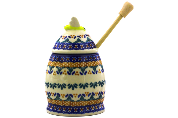 Honey Jar with Dipper 5"