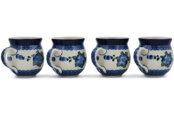 Set of Four 12 oz Bubble Mugs