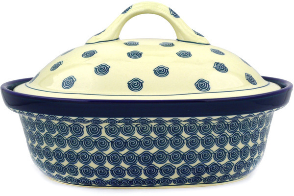 Baker with Cover 12"