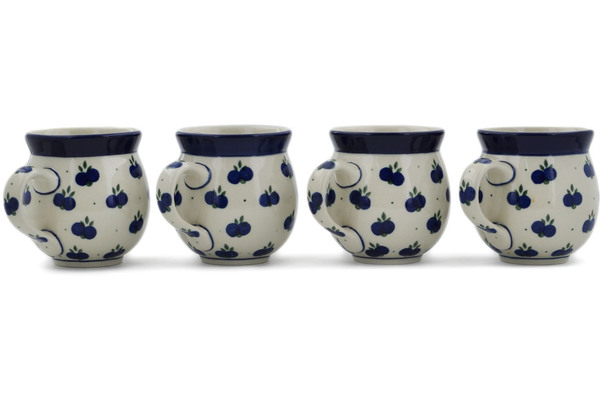 Set of Four 12 oz Bubble Mugs