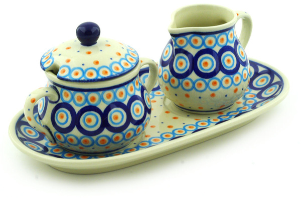 Sugar and Creamer Set 10"