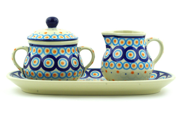 Sugar and Creamer Set 10"
