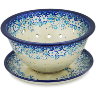 Colander with Plate 8"