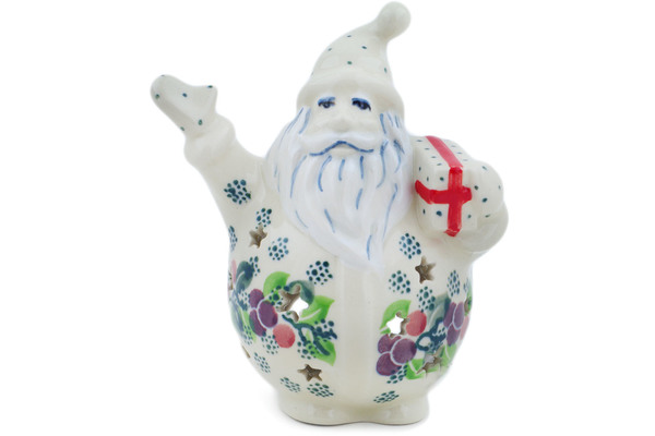 Santa Candle Holder 5"