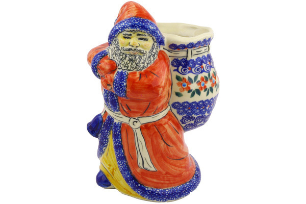 Santa Shaped Jar 8"