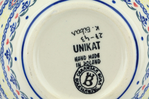 Scalloped Fluted Bowl 7"