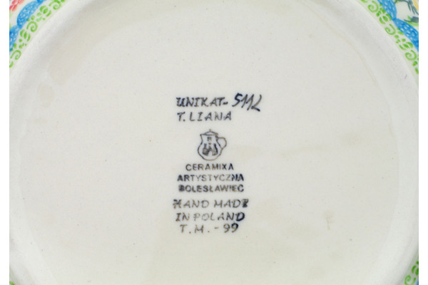 Scalloped Fluted Bowl 8"