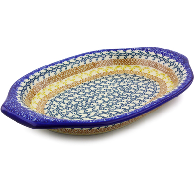 Platter with Handles 12"