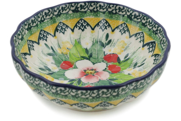 Scalloped Fluted Bowl 5"