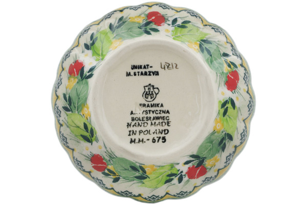 Scalloped Fluted Bowl 5"