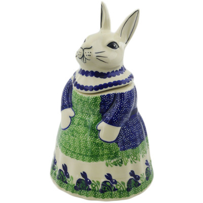 Bunny Shaped Jar 11"