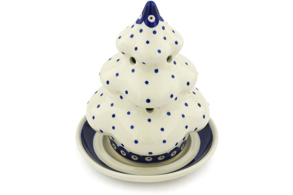 Christmas Tree Candle Holder 7"