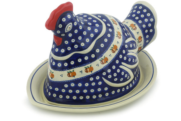 Dish with Hen Cover 14"