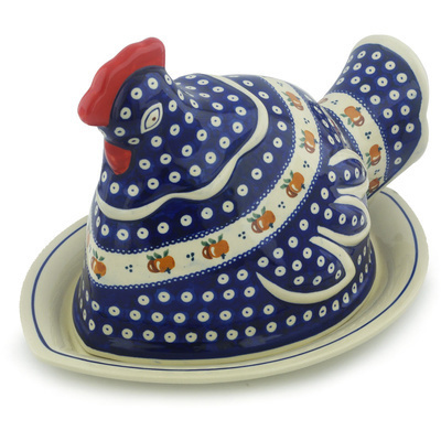 Dish with Hen Cover 14"