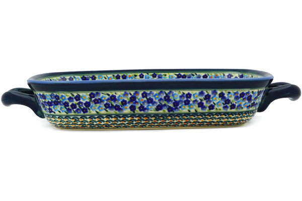 Rectangular Baker with Handles 18"