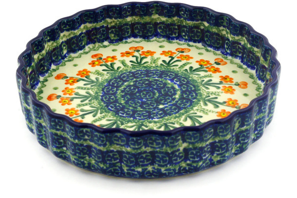 Fluted Pie Dish 8"