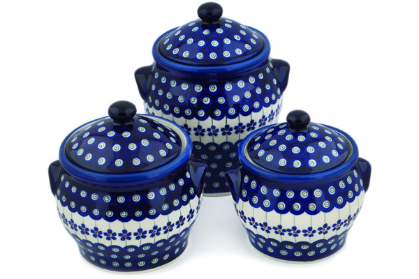 Set of 3 Jars 8"