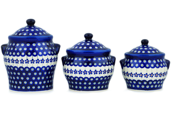 Set of 3 Jars 8"
