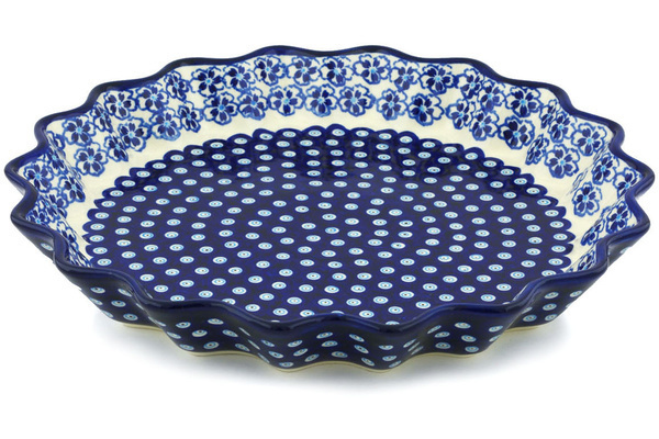 Fluted Pie Dish 13"