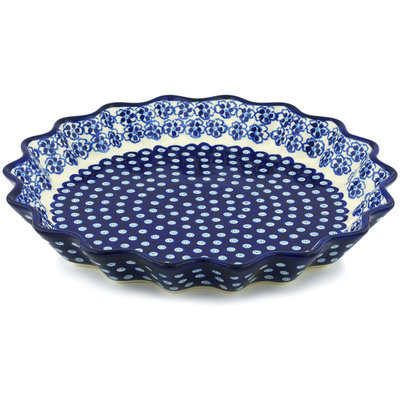Fluted Pie Dish 13"