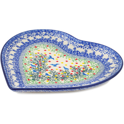 Heart Shaped Platter 9"