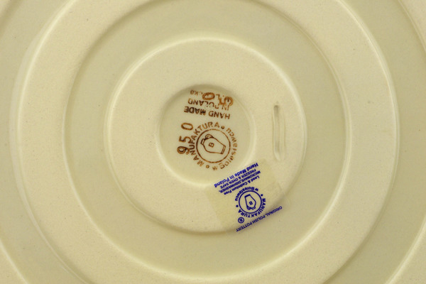 Pie Dish Fluted with Handles 11"