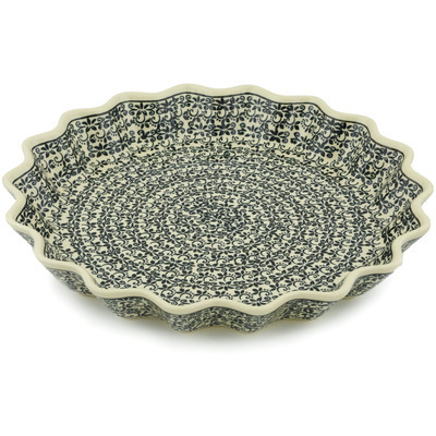 Fluted Pie Dish 13"