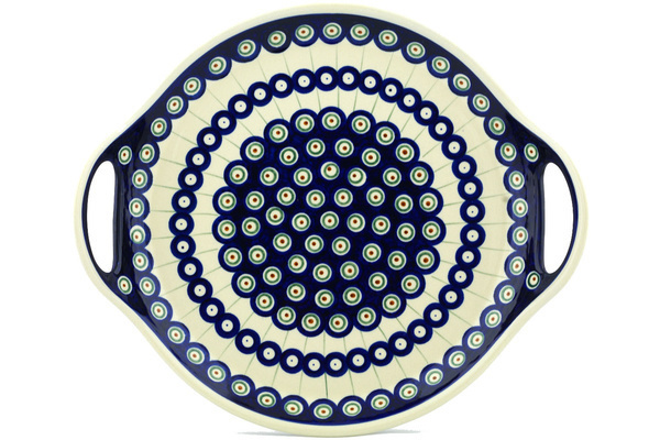 Tray with Handles 13"