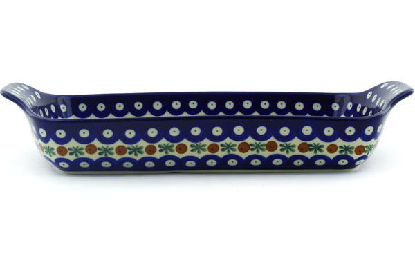 Rectangular Baker with Handles 13"