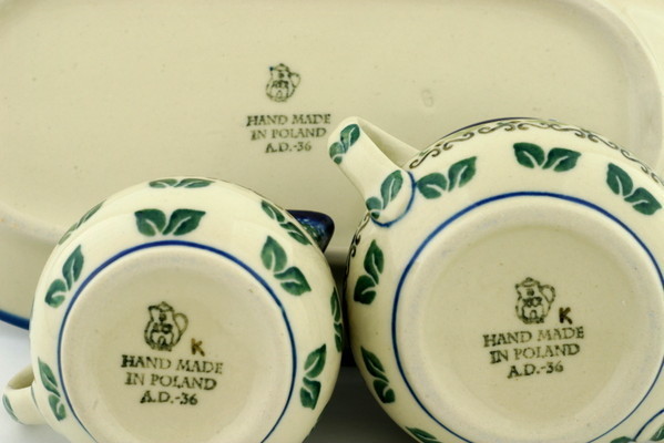 Sugar and Creamer Set 10"