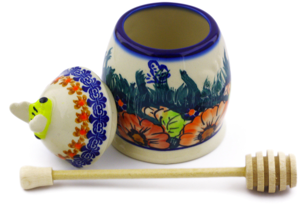 Honey Jar with Dipper 5"