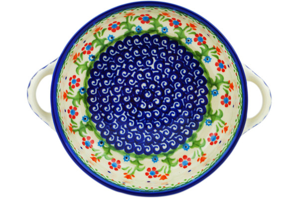 Round Baker with Handles 8"