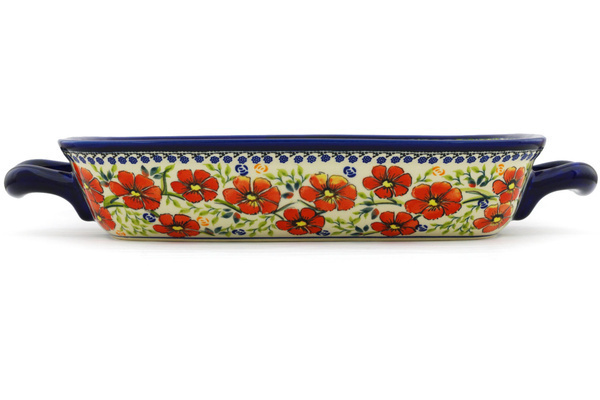 Rectangular Baker with Handles 18"