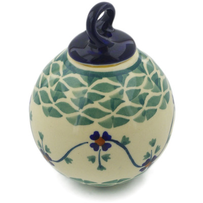 Christmas Ball Ornament 4"