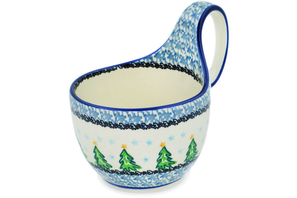 Bowl with Loop-Handle 6"