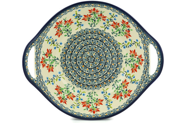 Bowl with Handles 14"