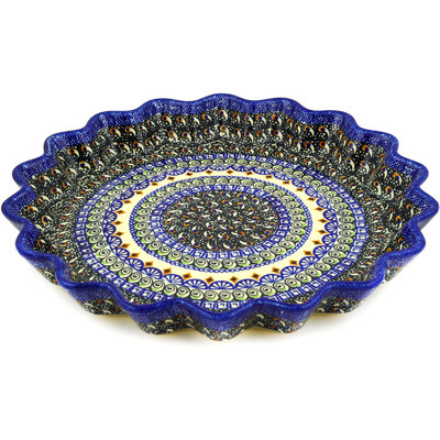 Fluted Pie Dish 13"