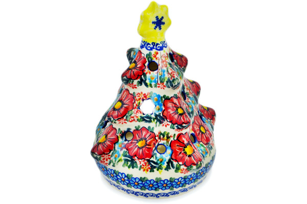 Christmas Tree Candle Holder 8"