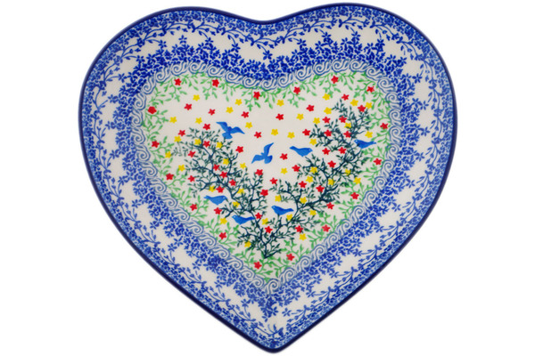 Heart Shaped Platter 9"