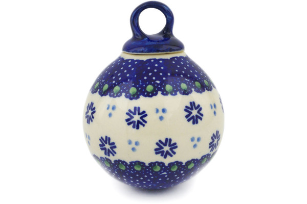 Christmas Ball Ornament 4"